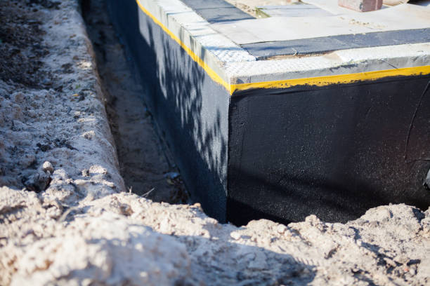 Professional Exterior Waterproofing technician working in Wayne, OH